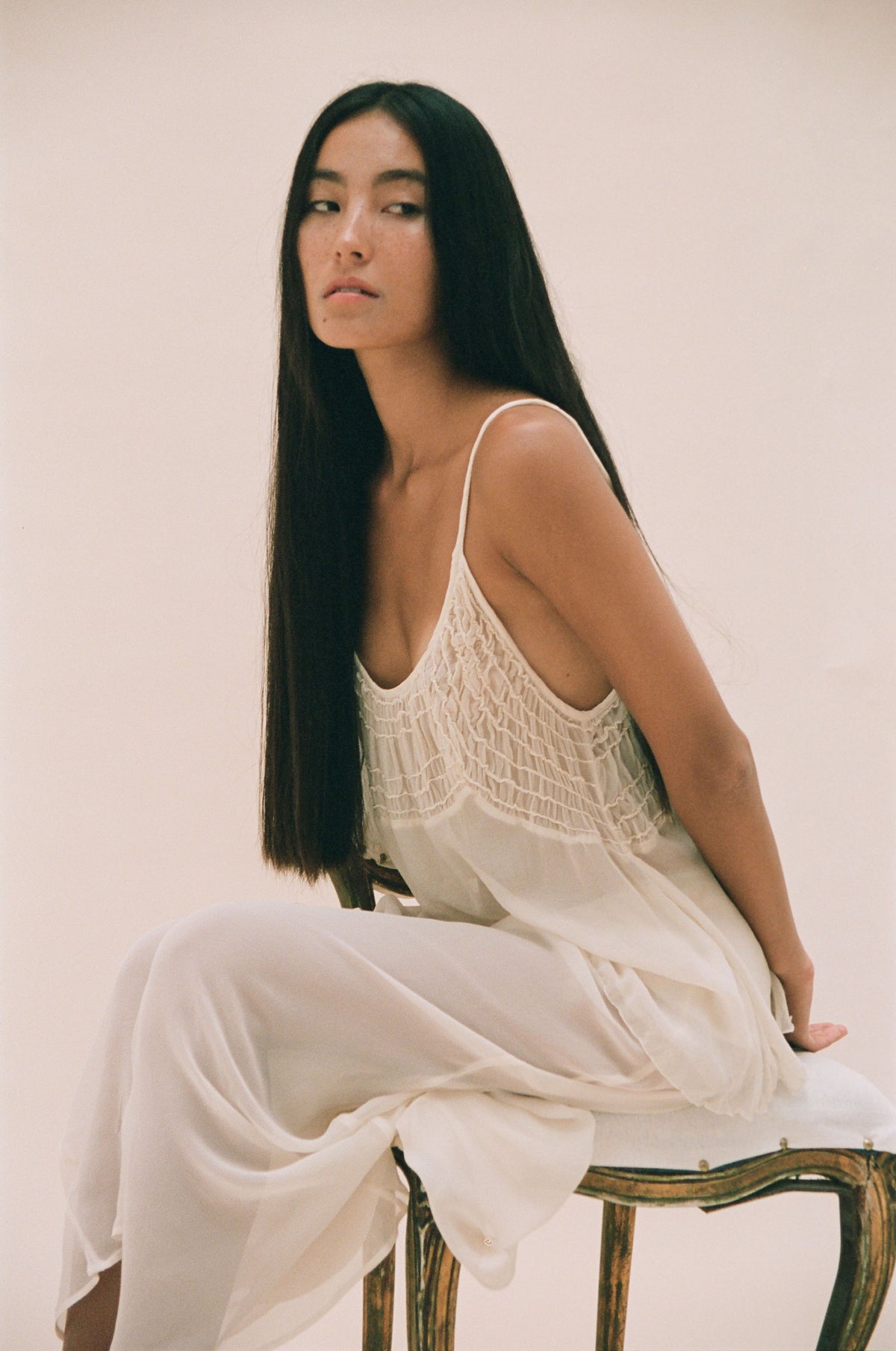 Chloe Silk Chiffon Top