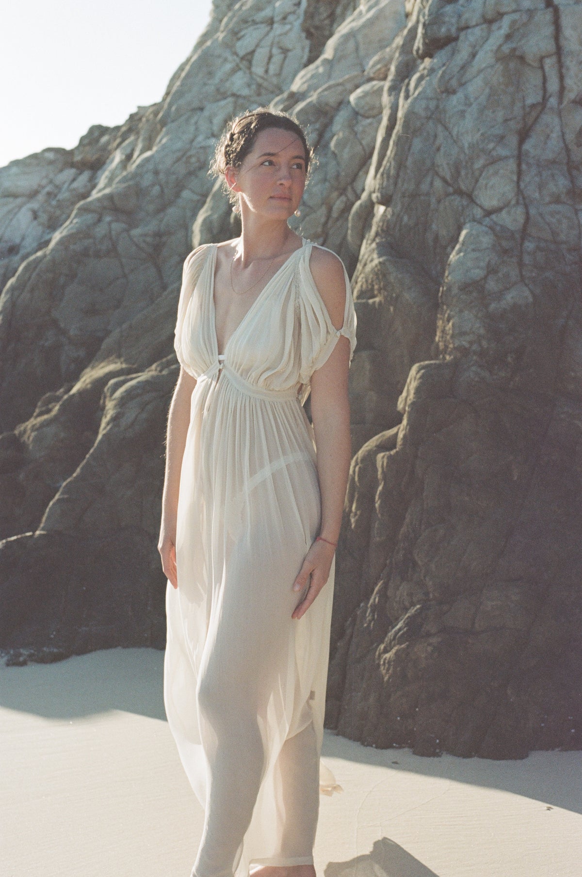 Chloe Silk Chiffon Dress