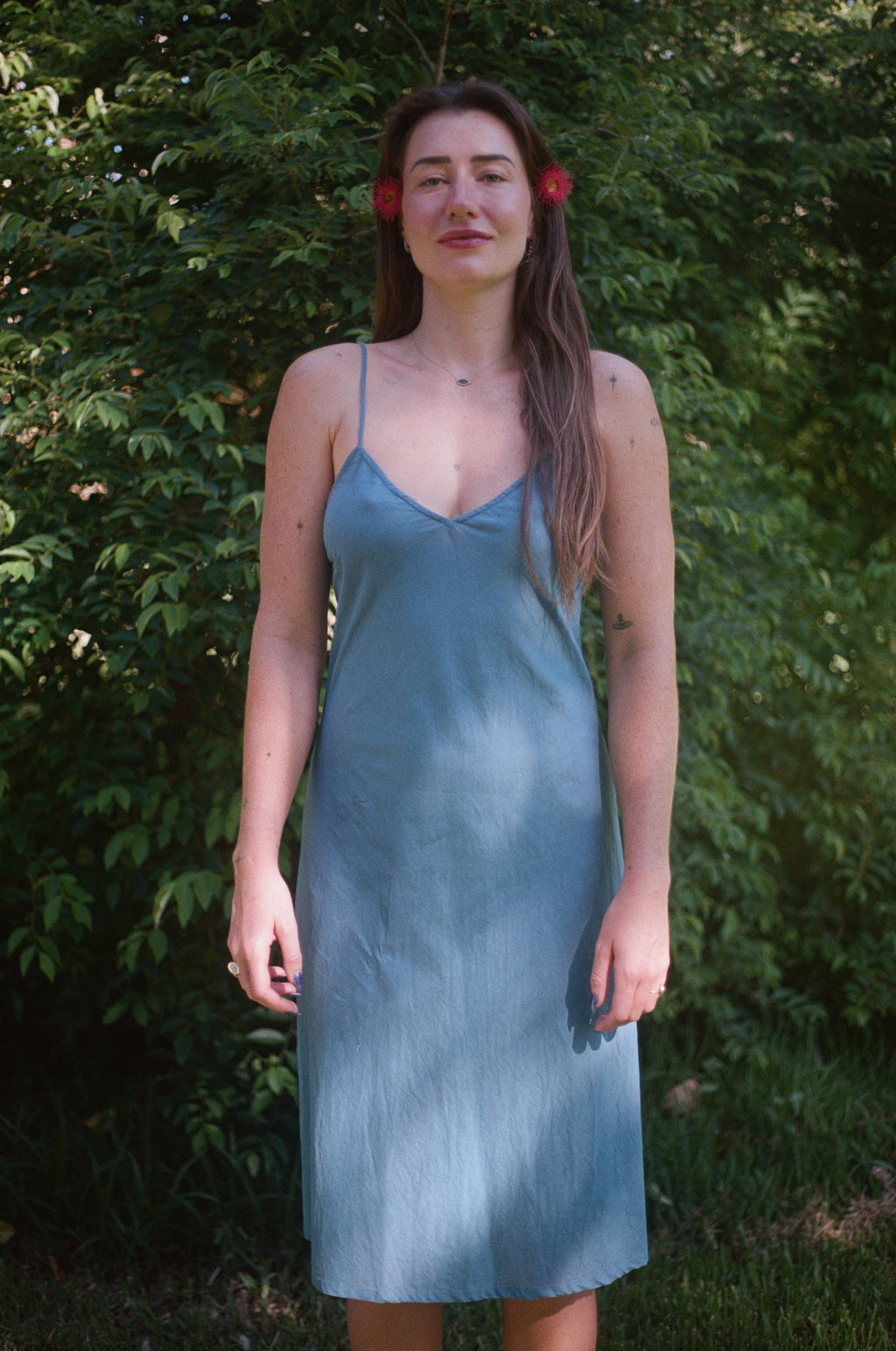 Cleo Dress in Botanical Dye