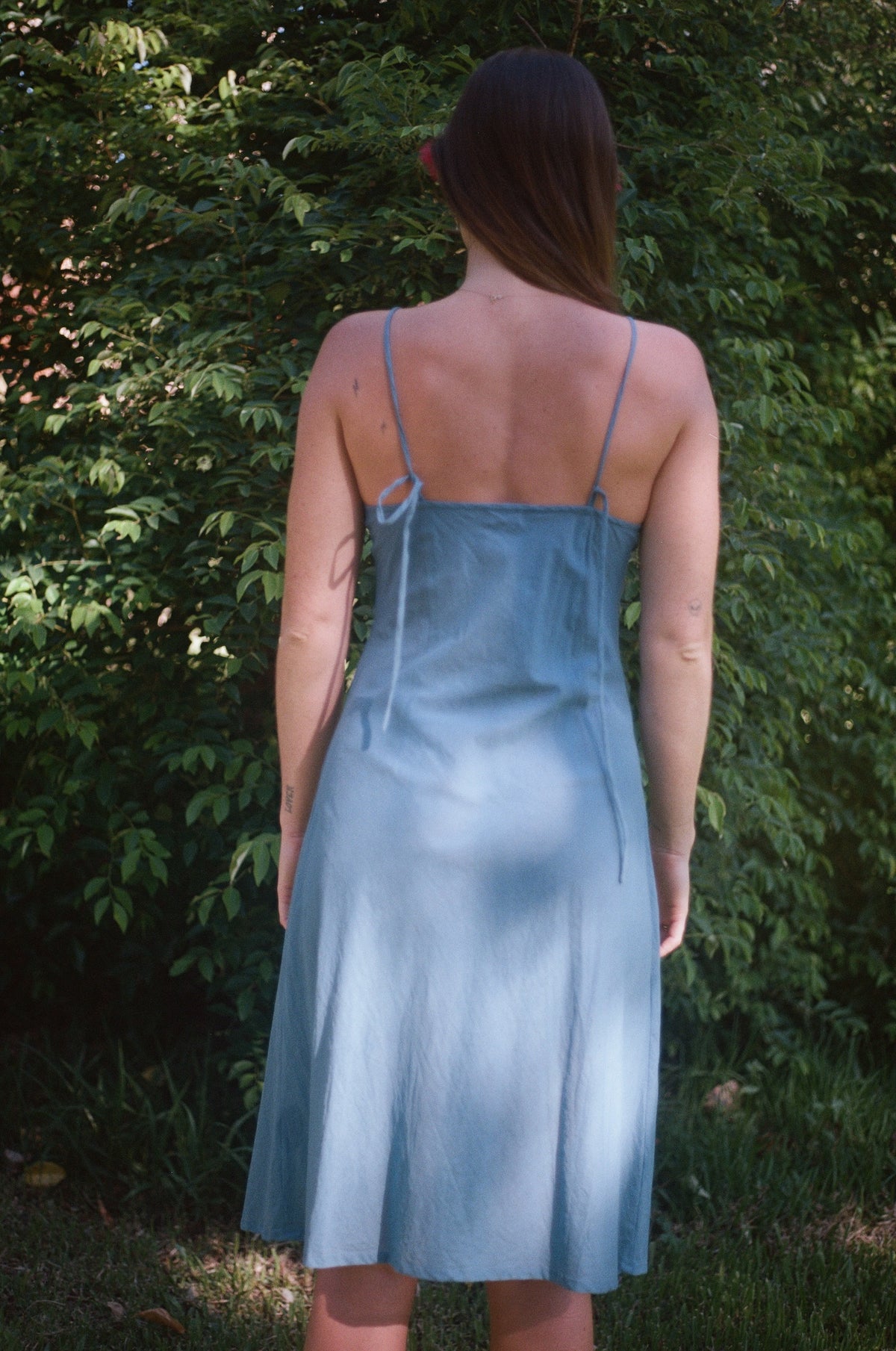 Cleo Dress in Botanical Dyed