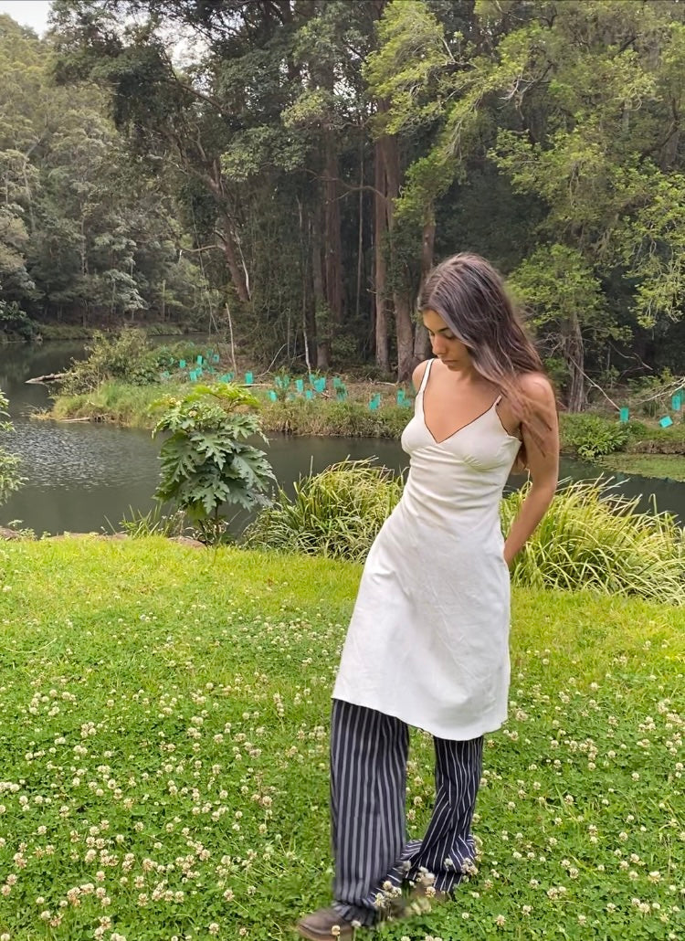 Marcia Linen Cotton Dress