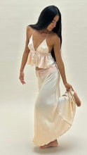 Claudia Bias Cut Silk Skirt