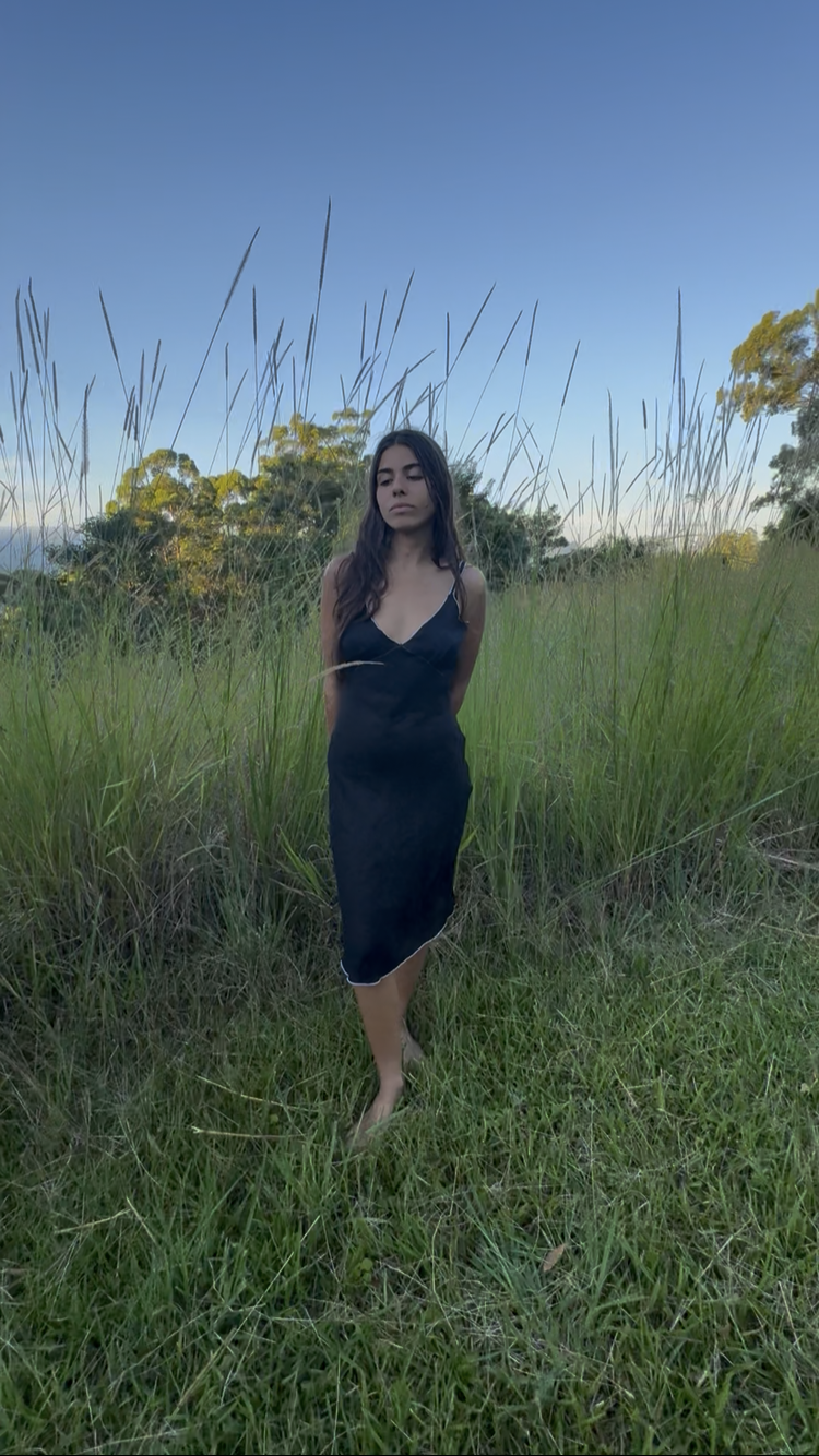Marcia Linen Cotton Dress