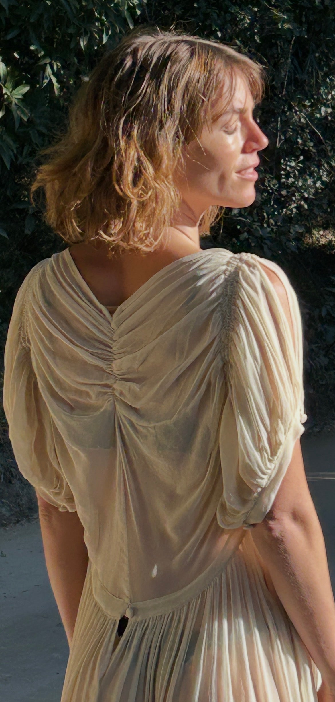 Chloe Silk Chiffon Dress
