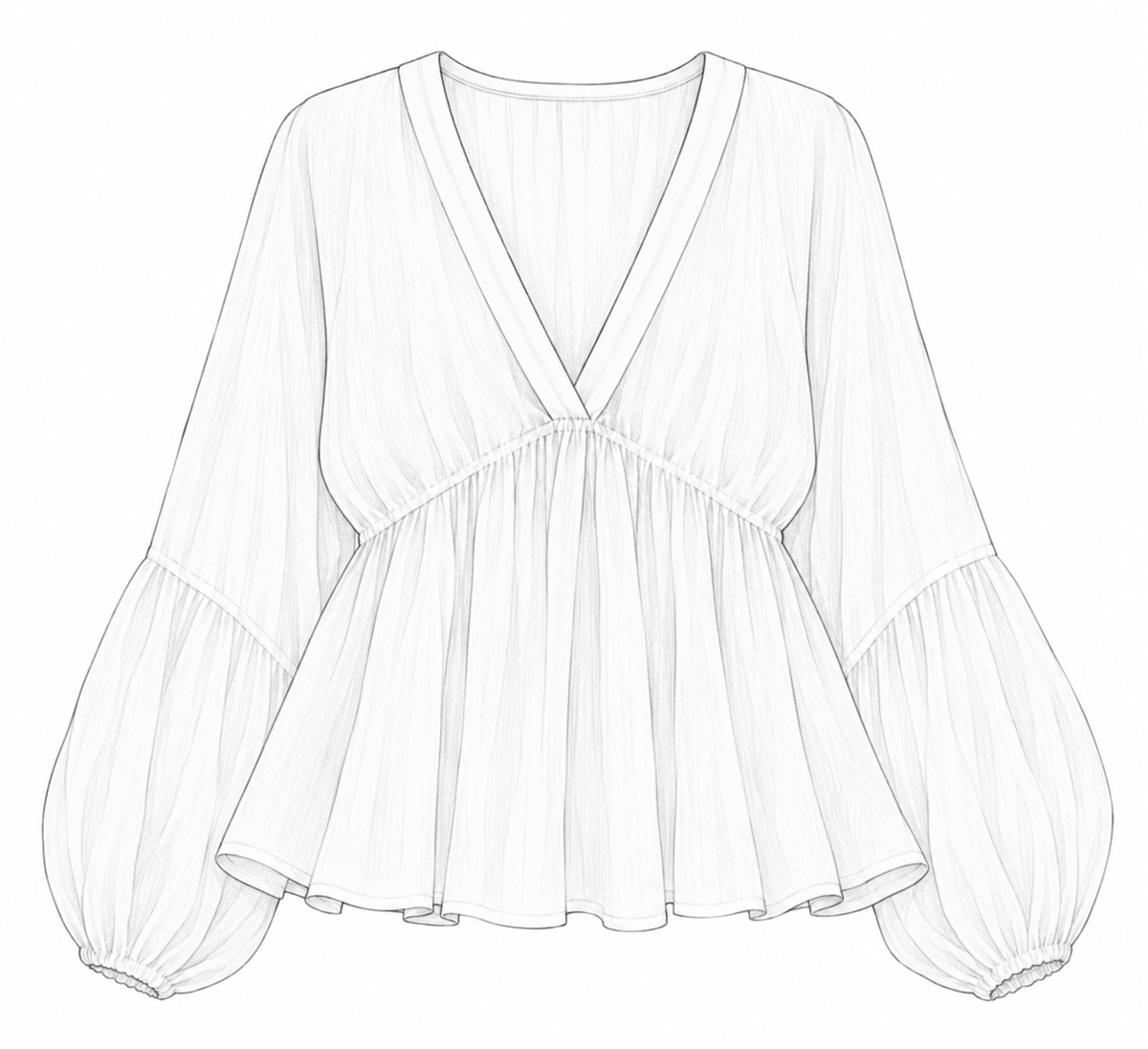 Jade Cotton Ramie Top