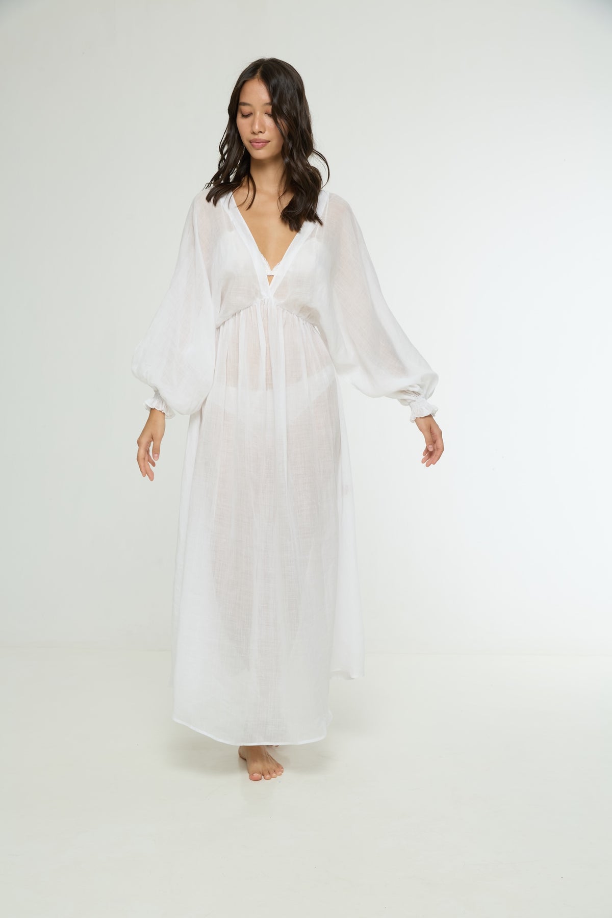 Harp Cotton Ramie Max Dress