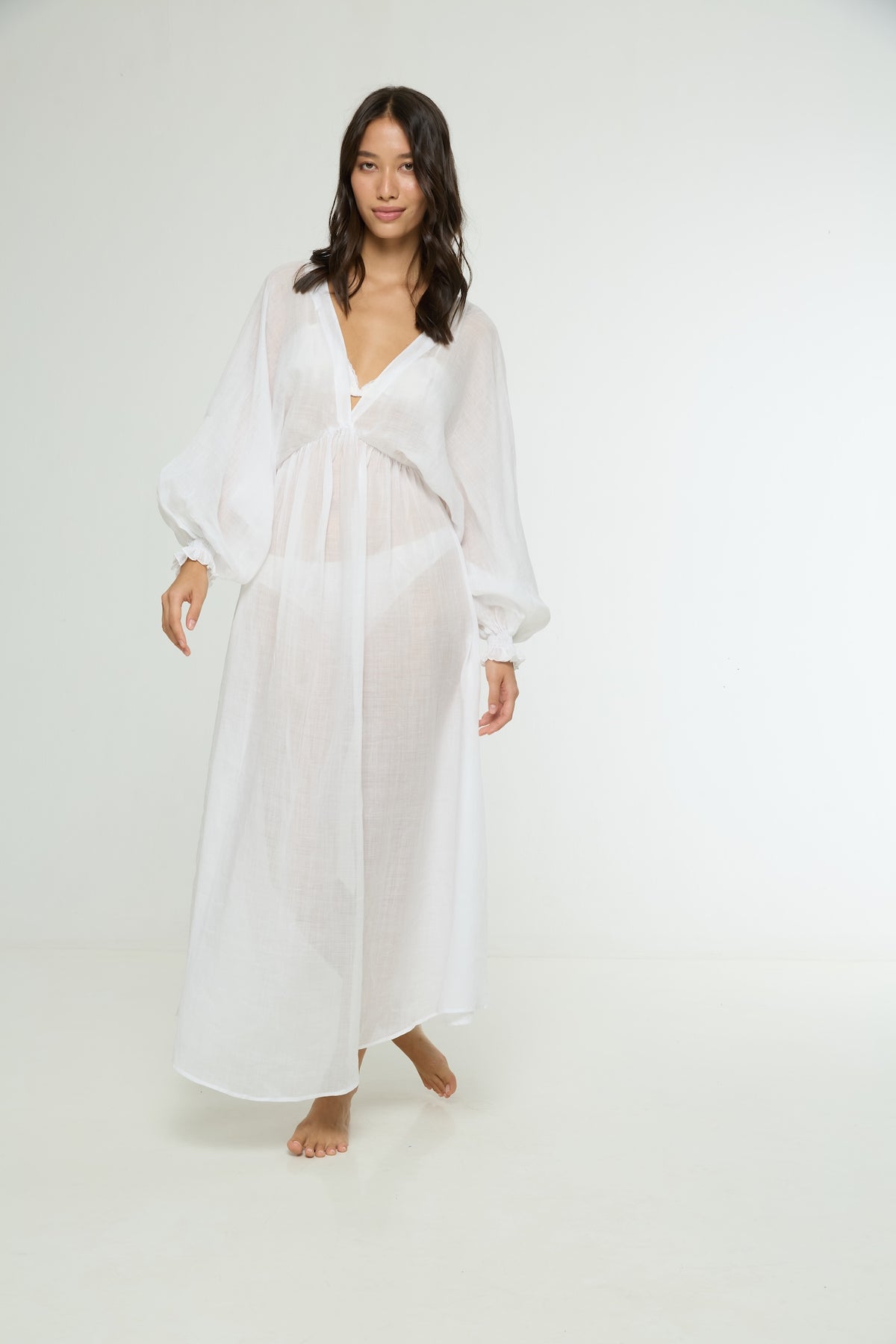 Harp Cotton Ramie Max Dress