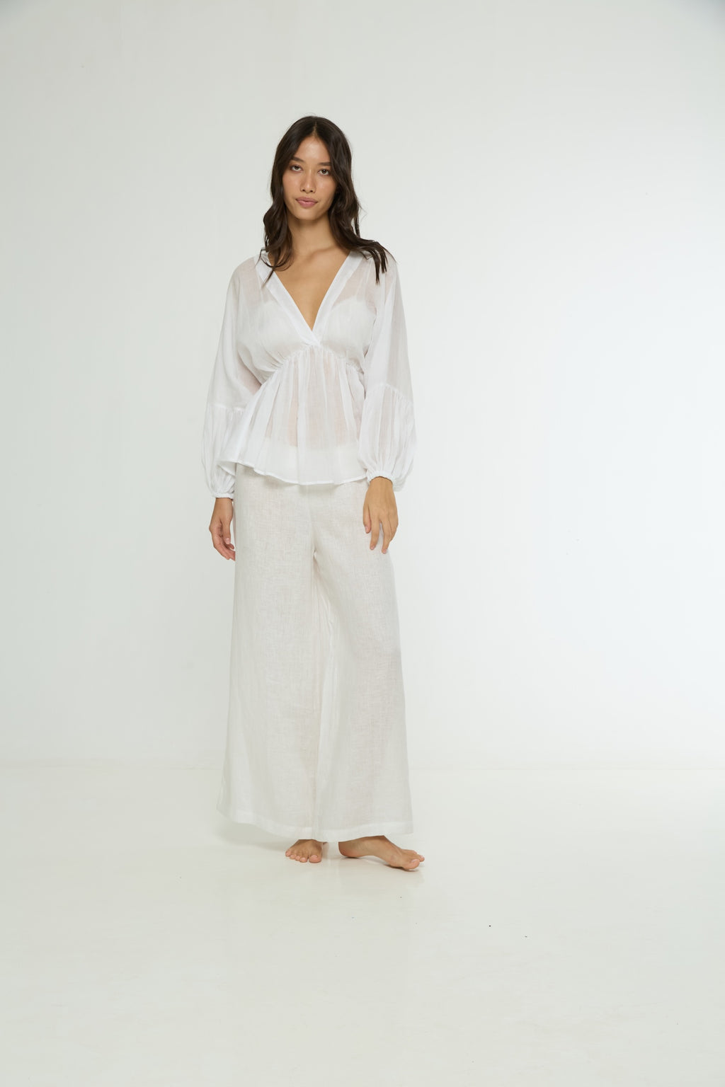 Alana Wide Legs A-Line Pants