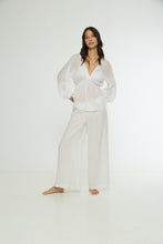 Jade Cotton Ramie Top