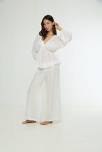 Jade Cotton Ramie Top