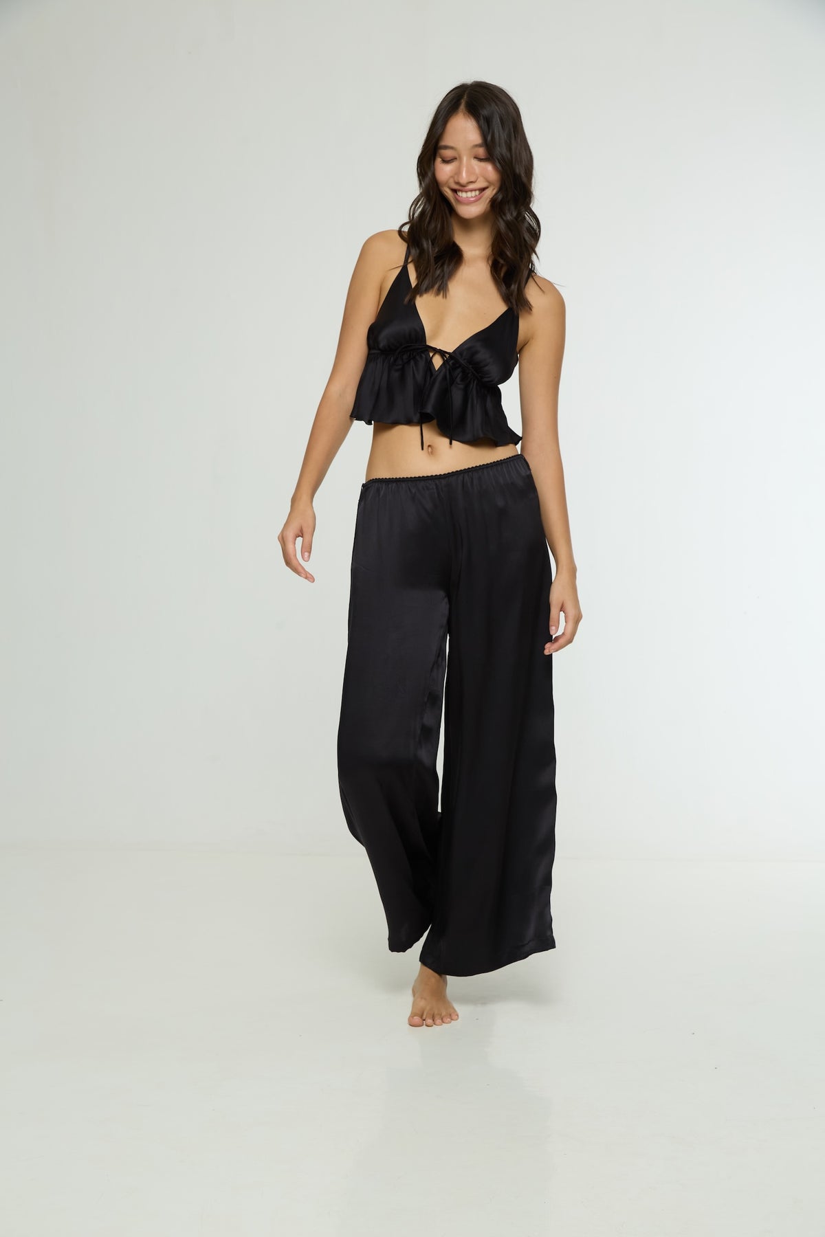 Alana Wide Legs A-Line Pants