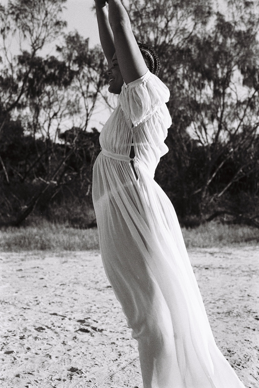 Chloe Silk Chiffon Dress