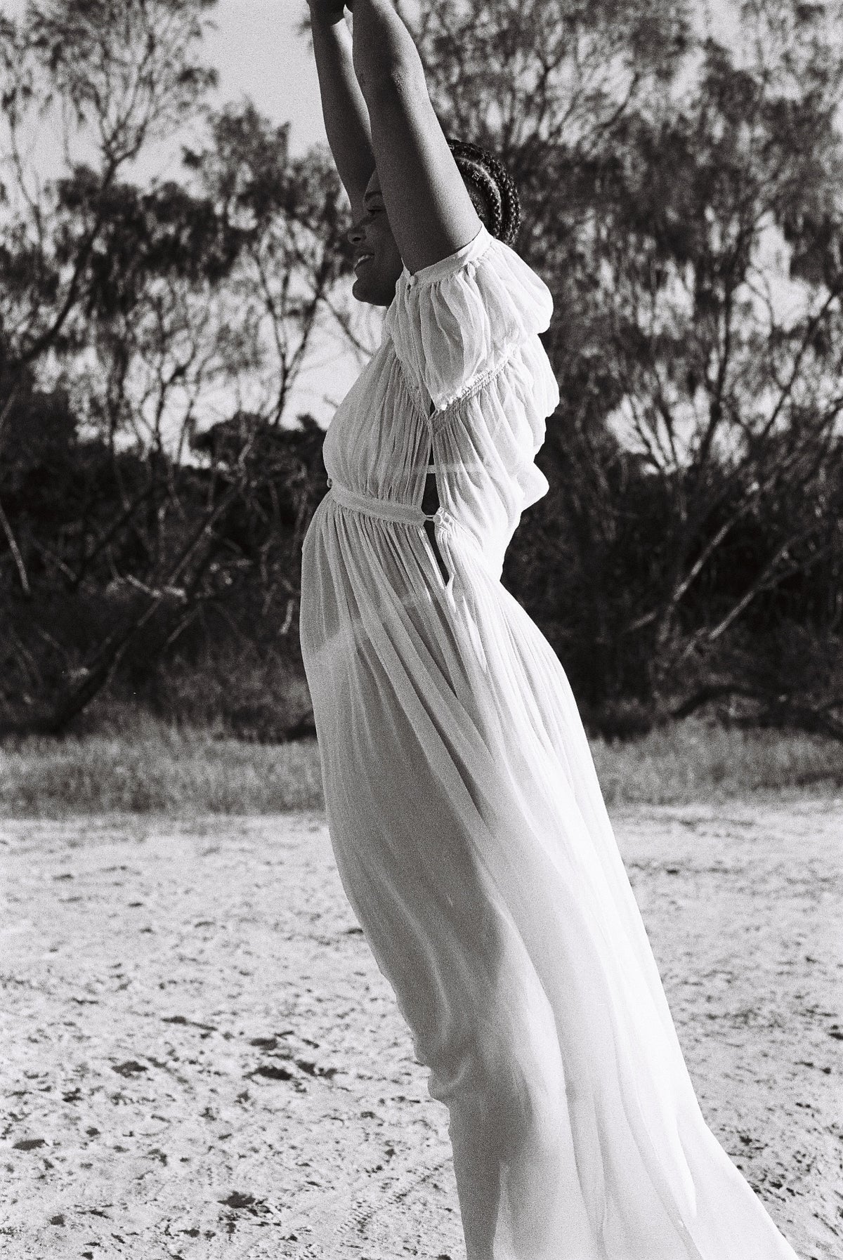 Chloe Silk Chiffon Dress