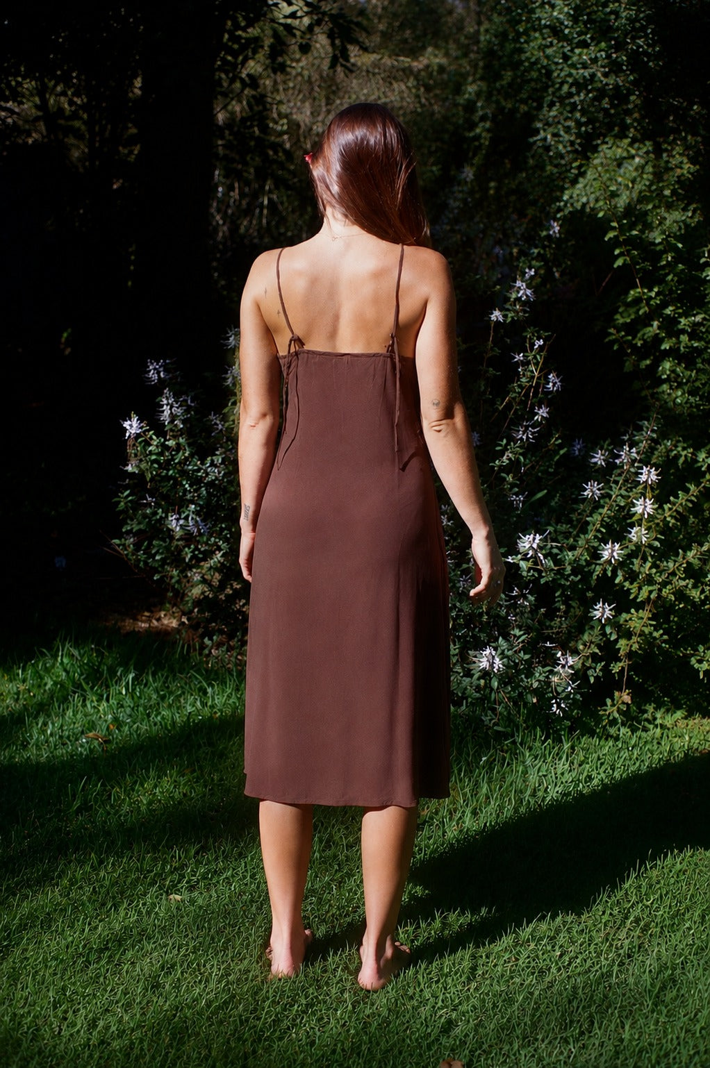 Cleo Dress in Botanical Dyed
