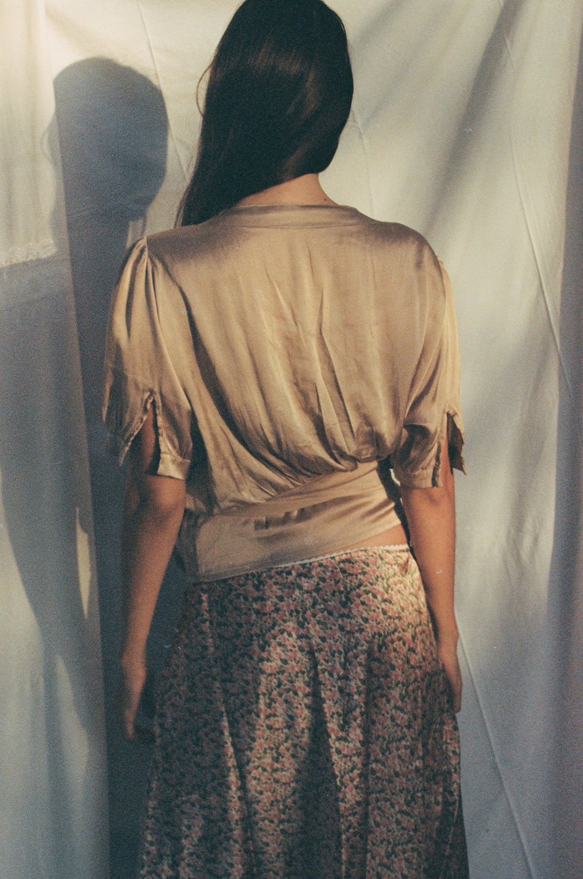 Hera Silk Satin Top
