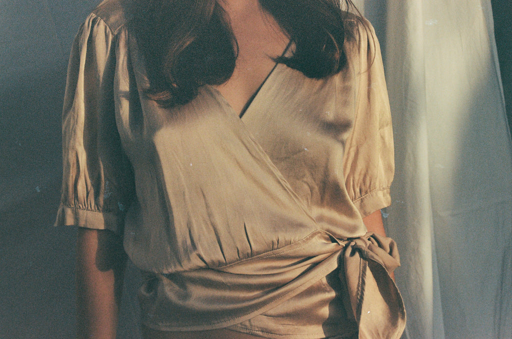 Hera Silk Satin Top