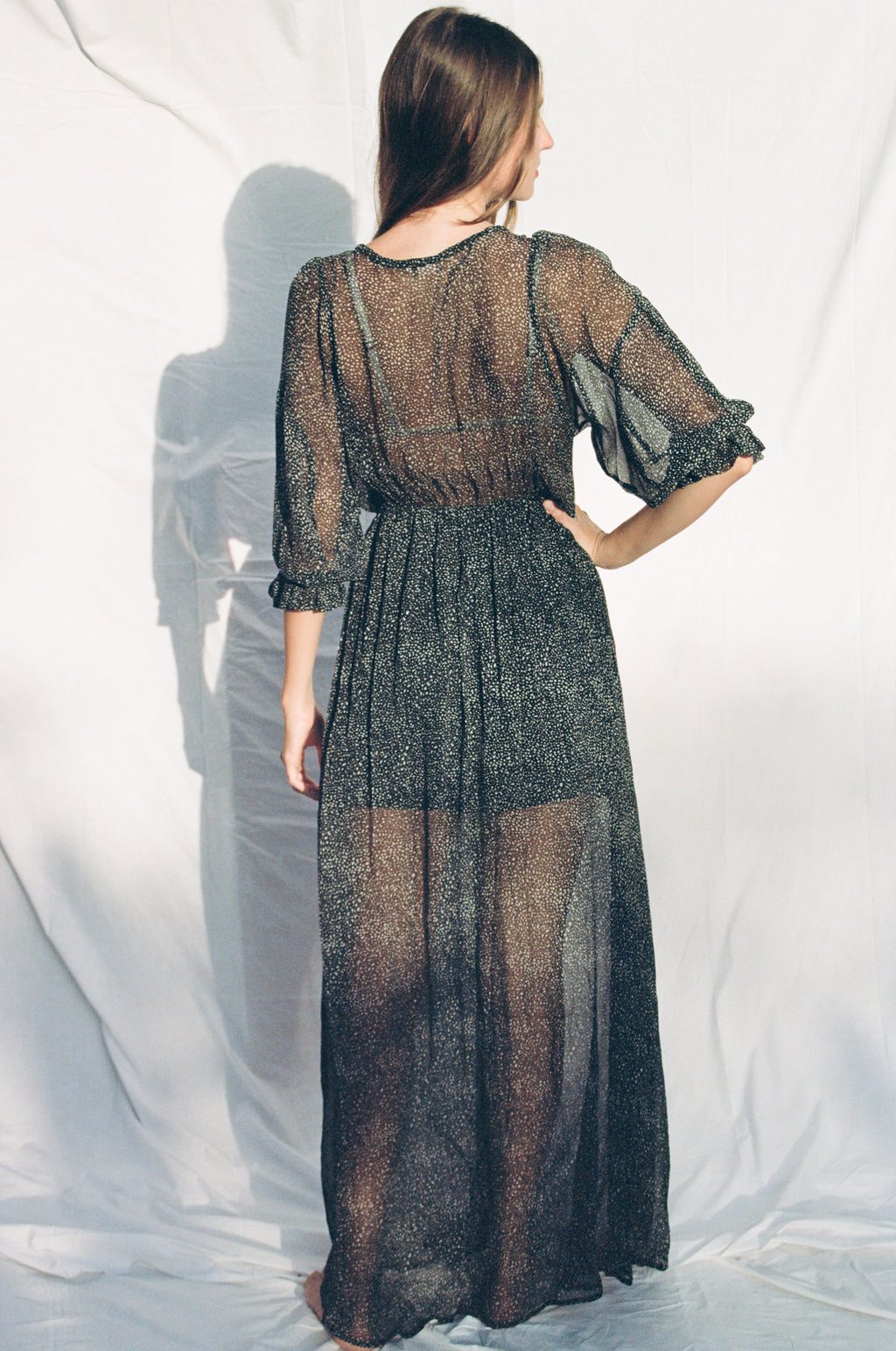 Lady Jane Silk Chiffon Dress