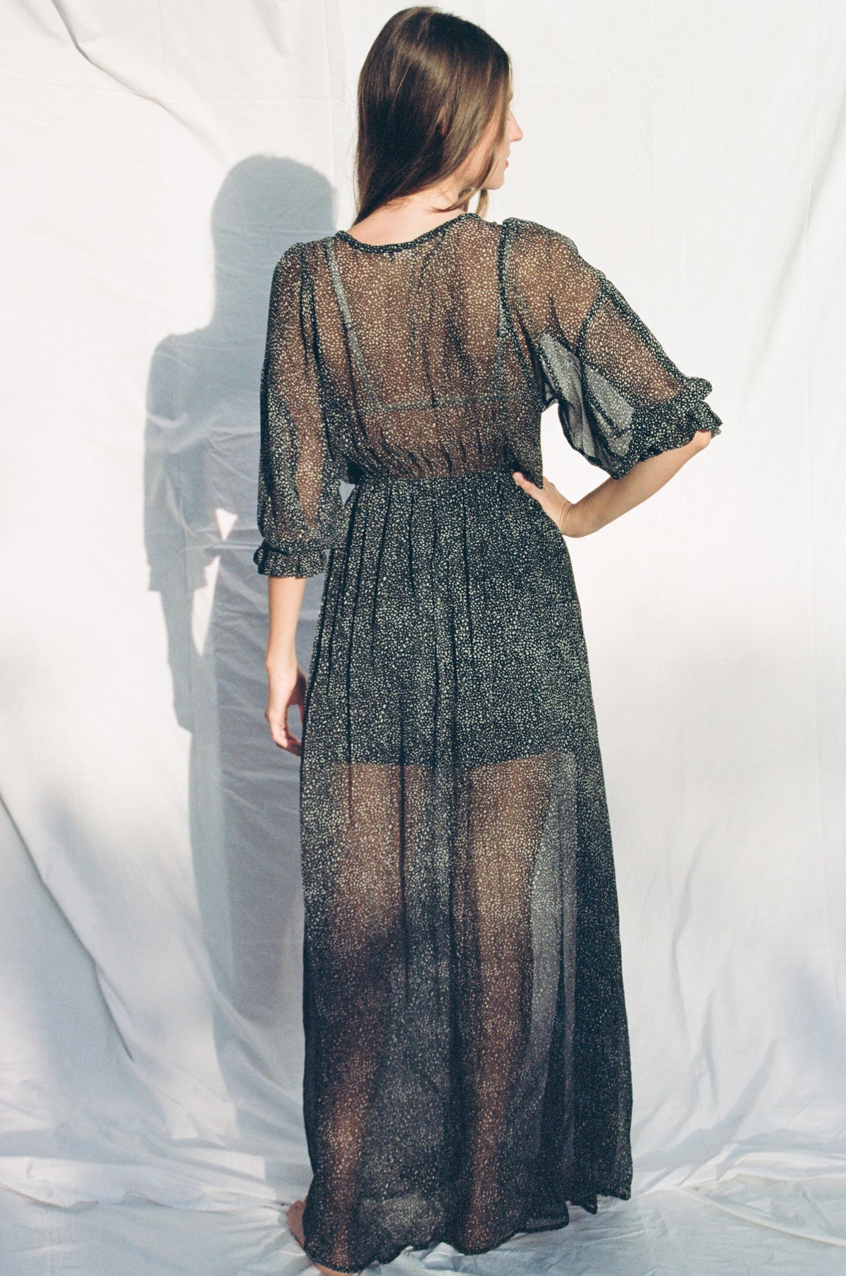 Lady Jane Silk Chiffon Dress