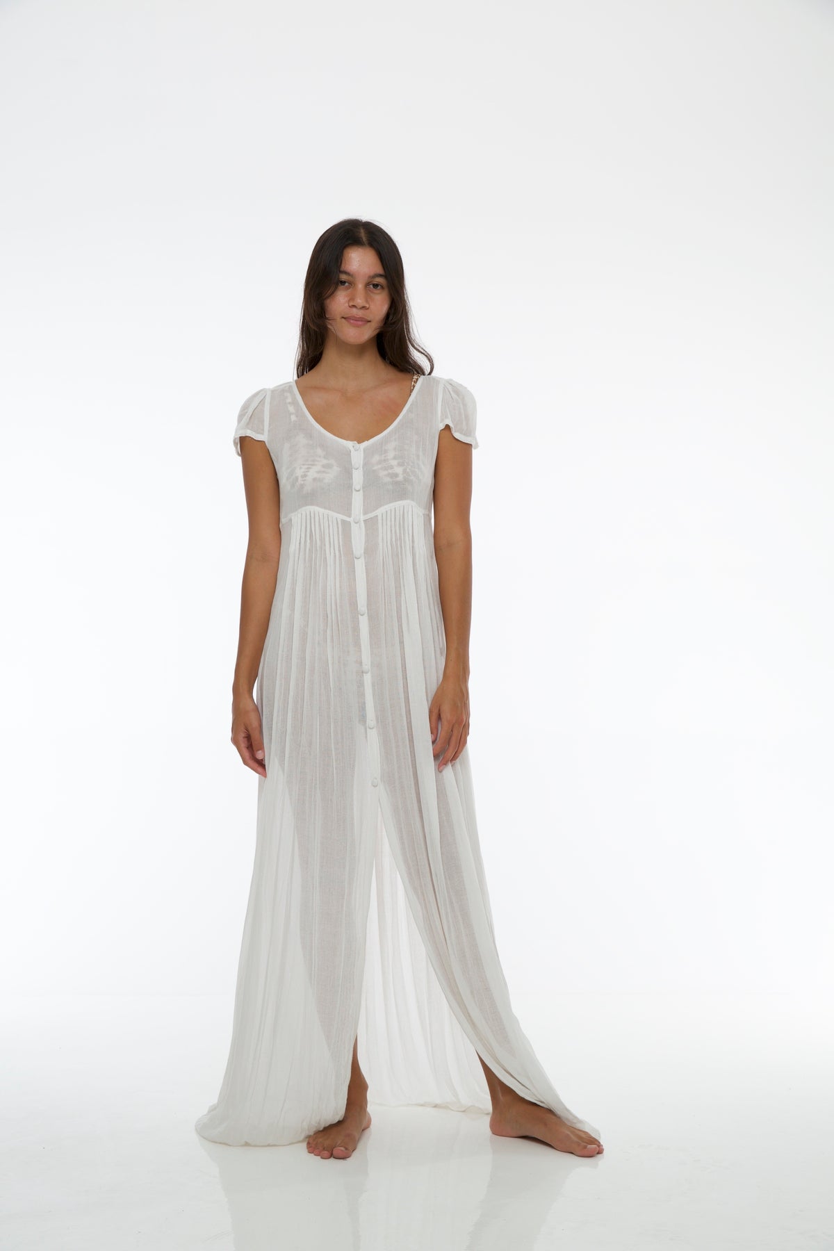 Miel Cotton Voile Max Dress