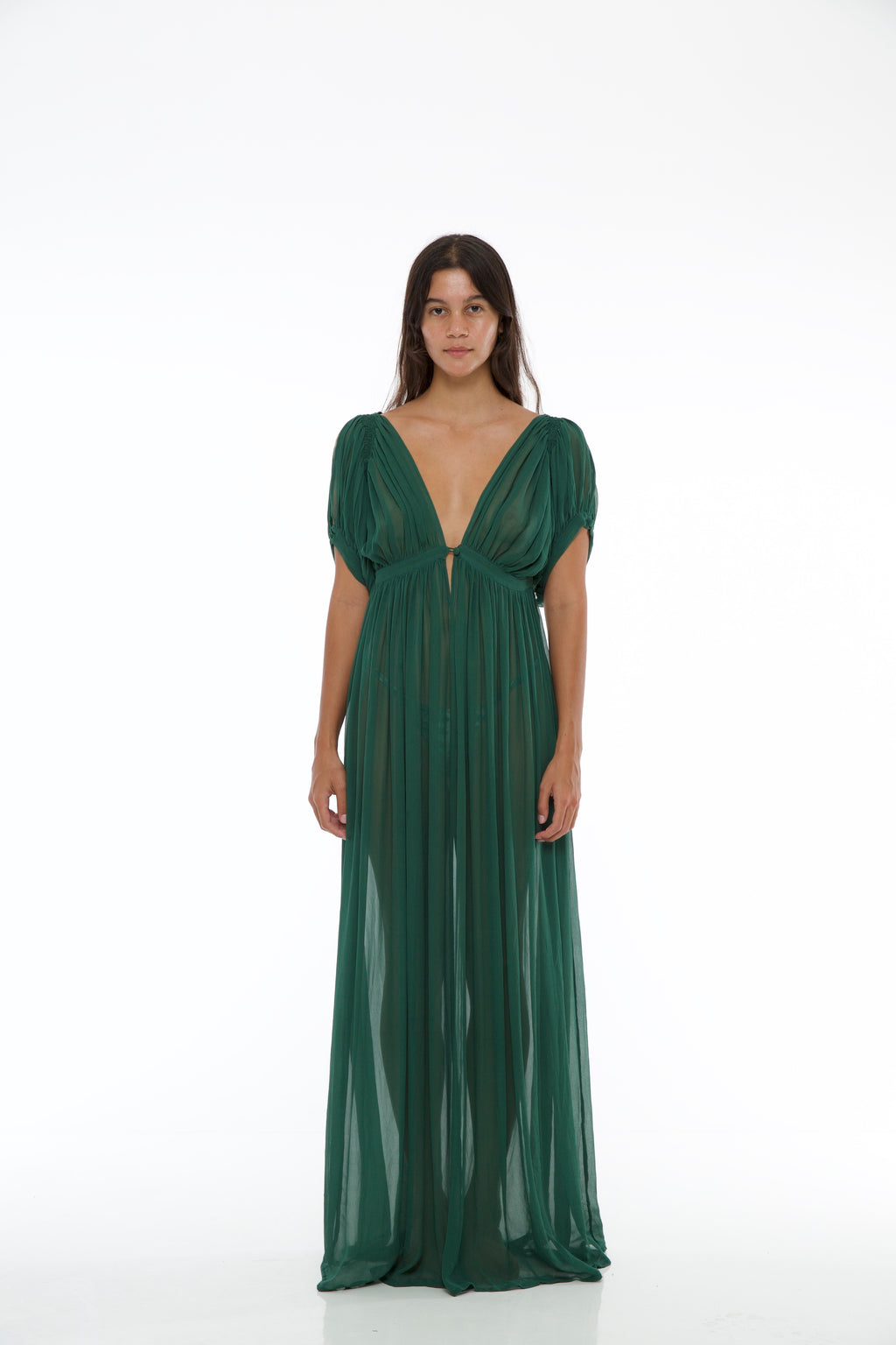 Chloe Silk Chiffon Dress