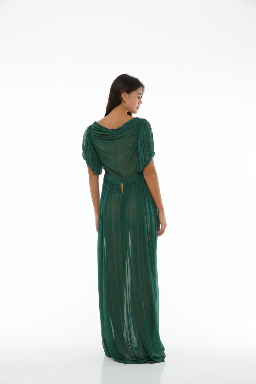 Chloe Silk Chiffon Dress