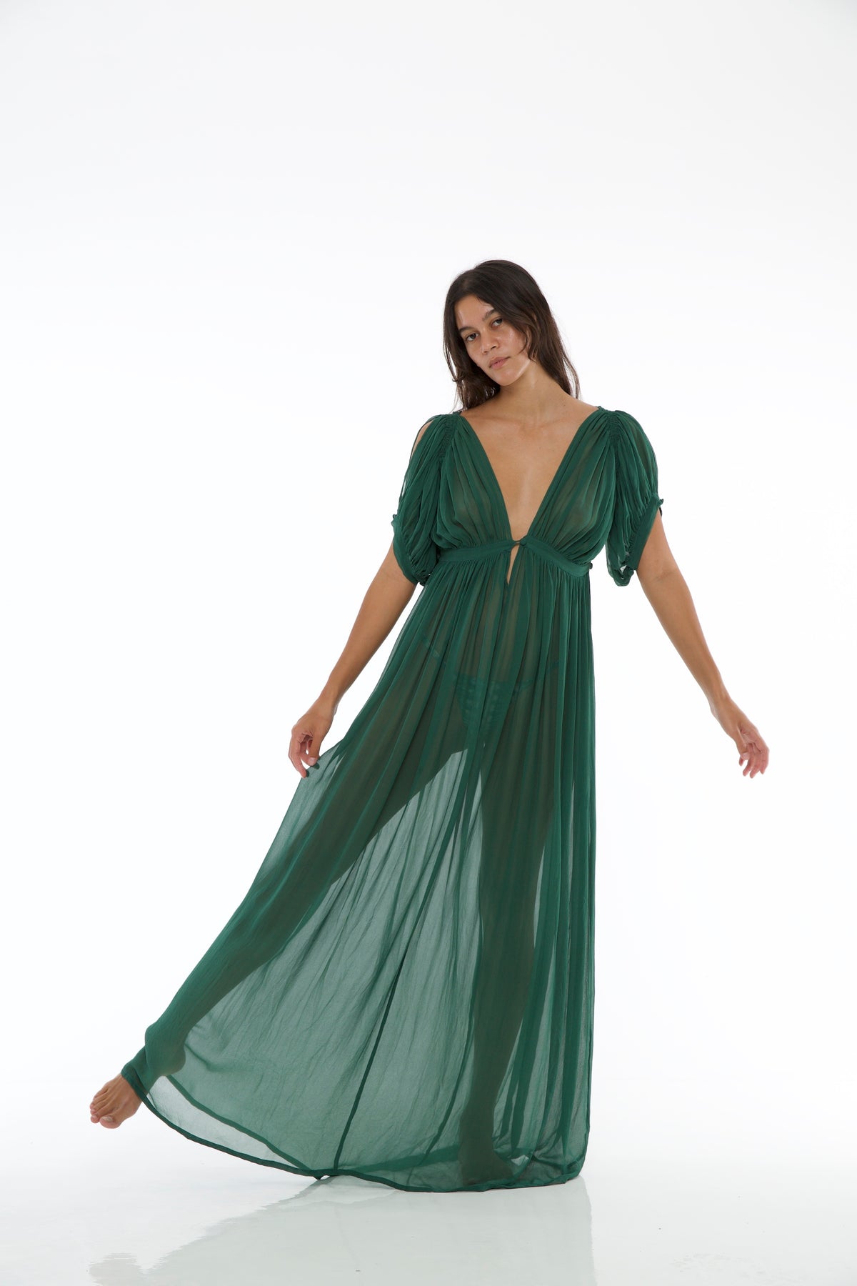 Chloe Silk Chiffon Dress