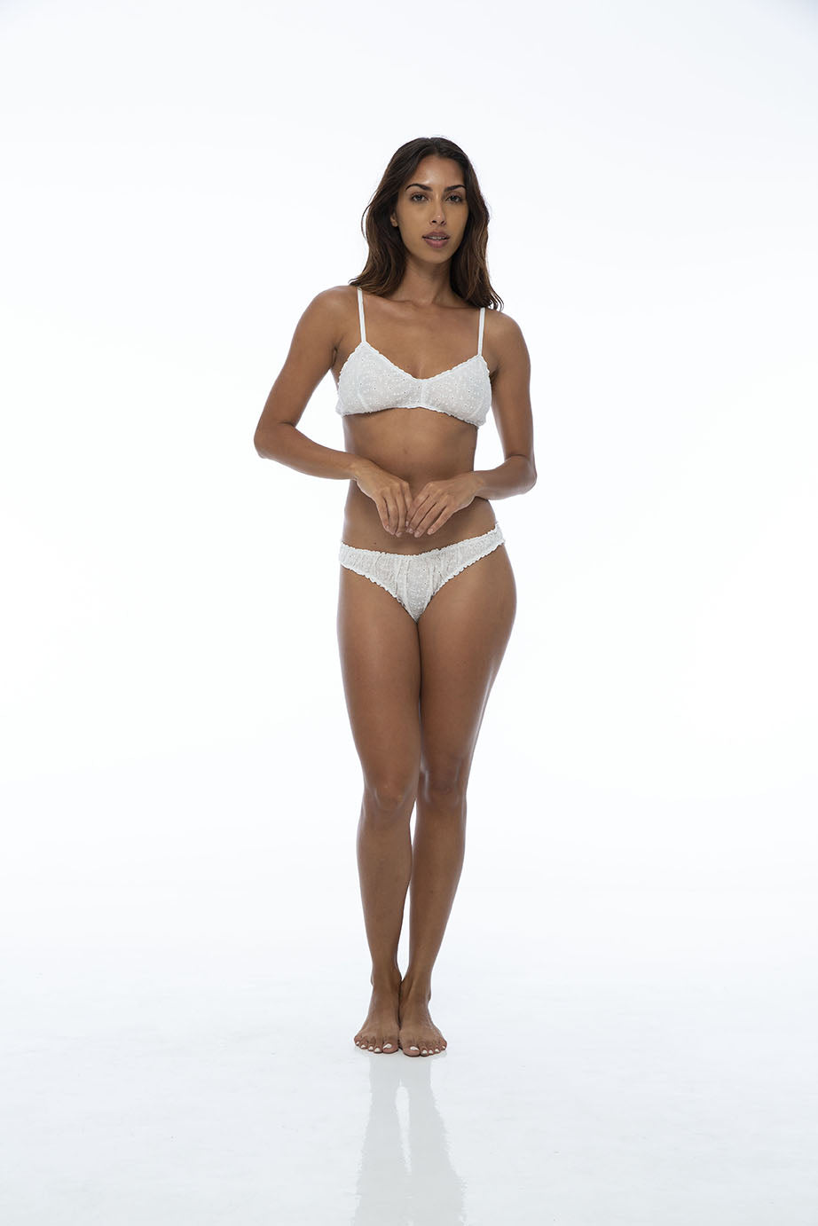 Lotus Silk Frill Brief
